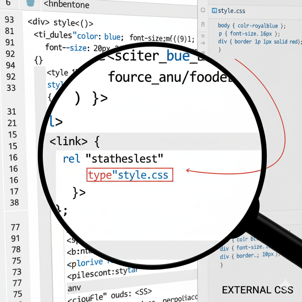 External CSS Syntax
