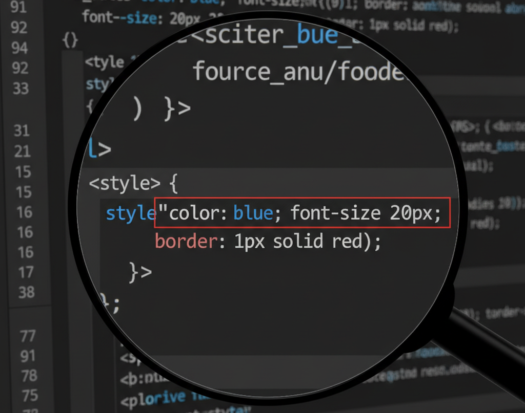 Inline CSS Example